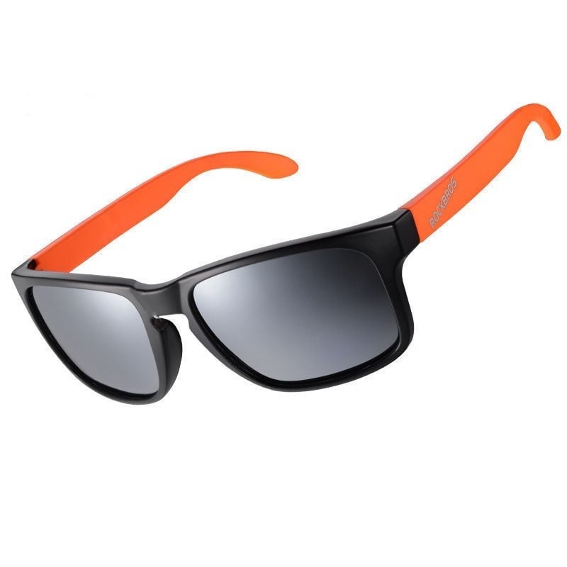 Очки солнцезащитные RockBros Polarized 10116 UV400 Черно-оранжевый