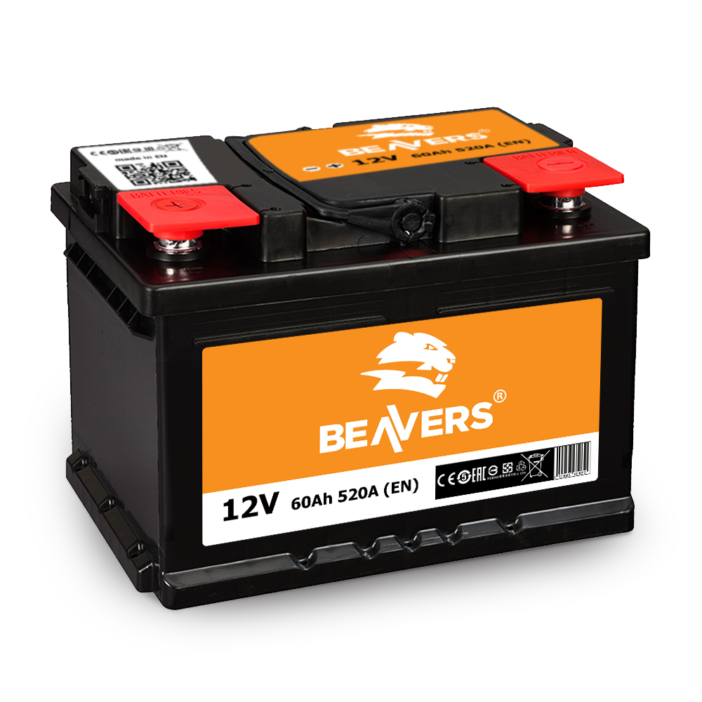 Аккумулятор BEAVERS 520А 6СТ-60 L+