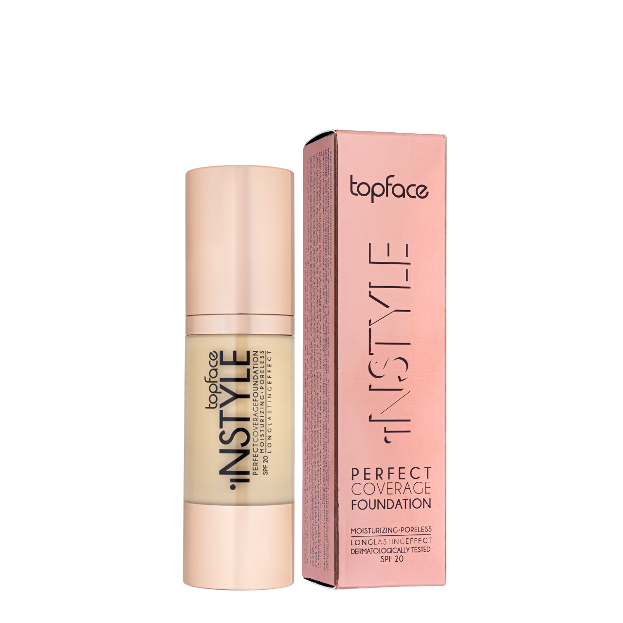 Тональная основа Topface Instyle Perfect Coverage SPF20 PT463 №02