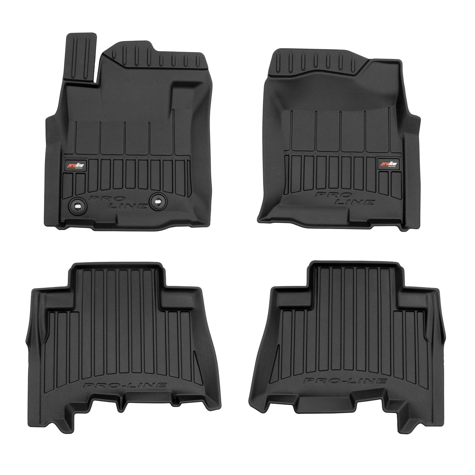 3D коврики в салон Frogum Proline Toyota Land Cruiser Prado J150 1-2 ряд 2009-2017 (3D425958)