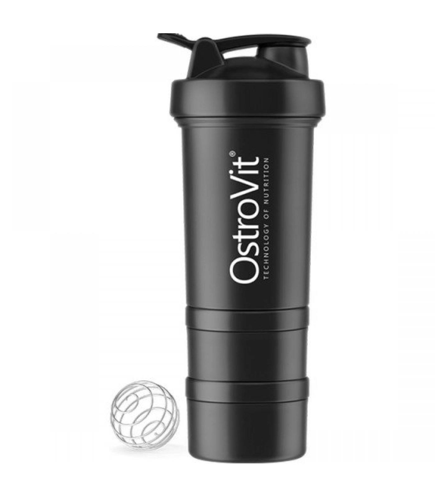 Шейкер OstroVit Shaker Premium 450 ml Black