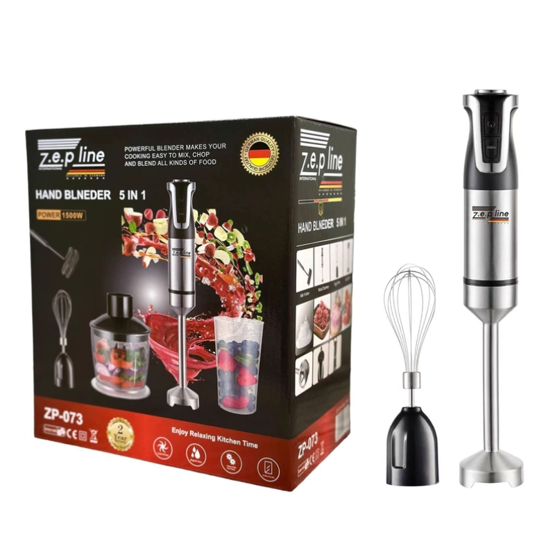 Блендер погружной ZepLine ZP-073 5в1 Черный (23707160)