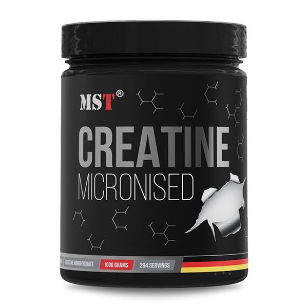 Креатин моногідрат MST Nutrition Creatine Micronized 1000 г 294 порції Unflavored (000025116)