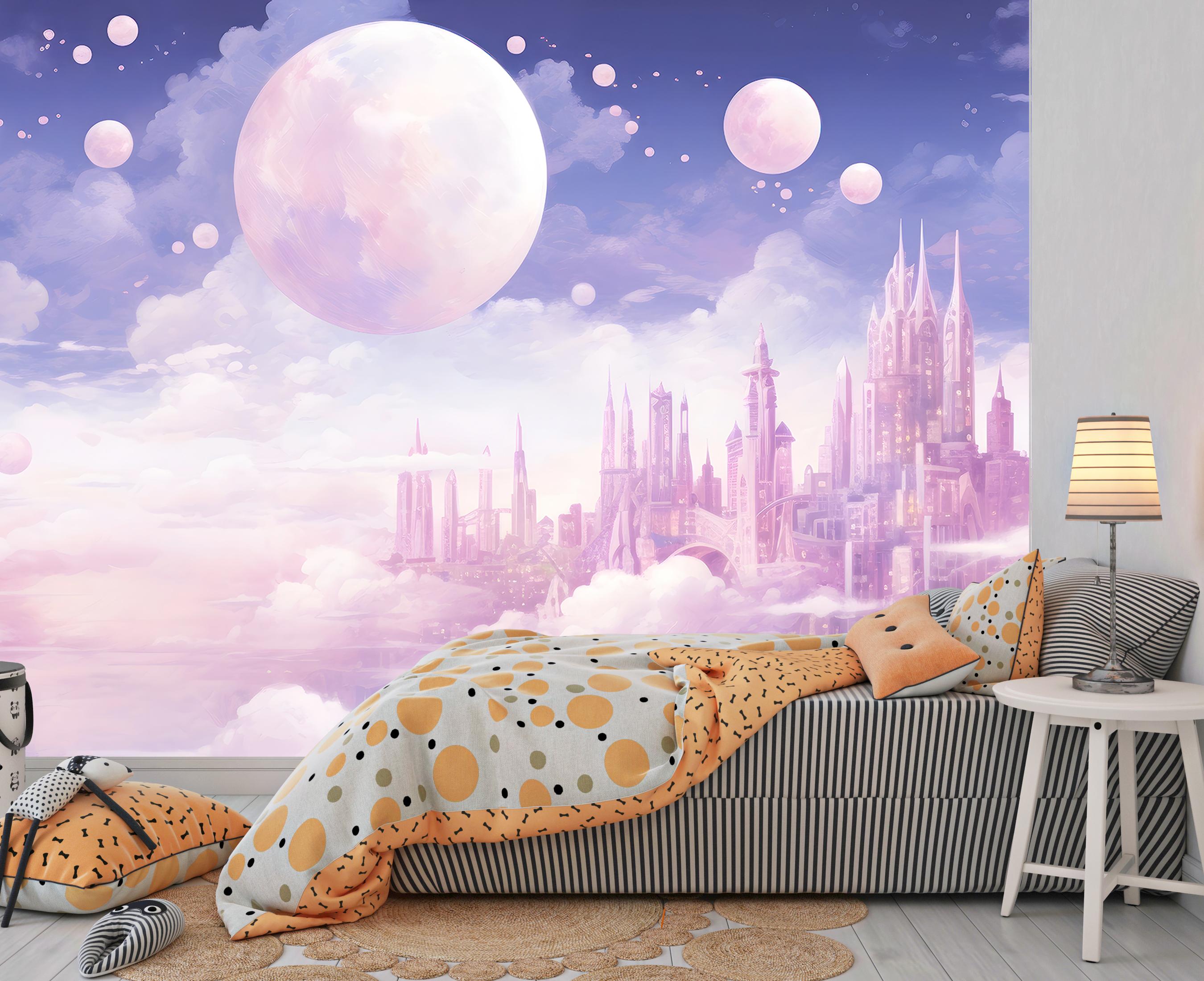 Фотошпалери флізеліновіі Upstream Хмарне Королівство Мрій 315х210 см (S5KID-067/5) - фото 4 Фотошпалери флізеліновіі Upstream Хмарне Королівство Мрій 315х210 см (S5KID-067/5) - фото 4