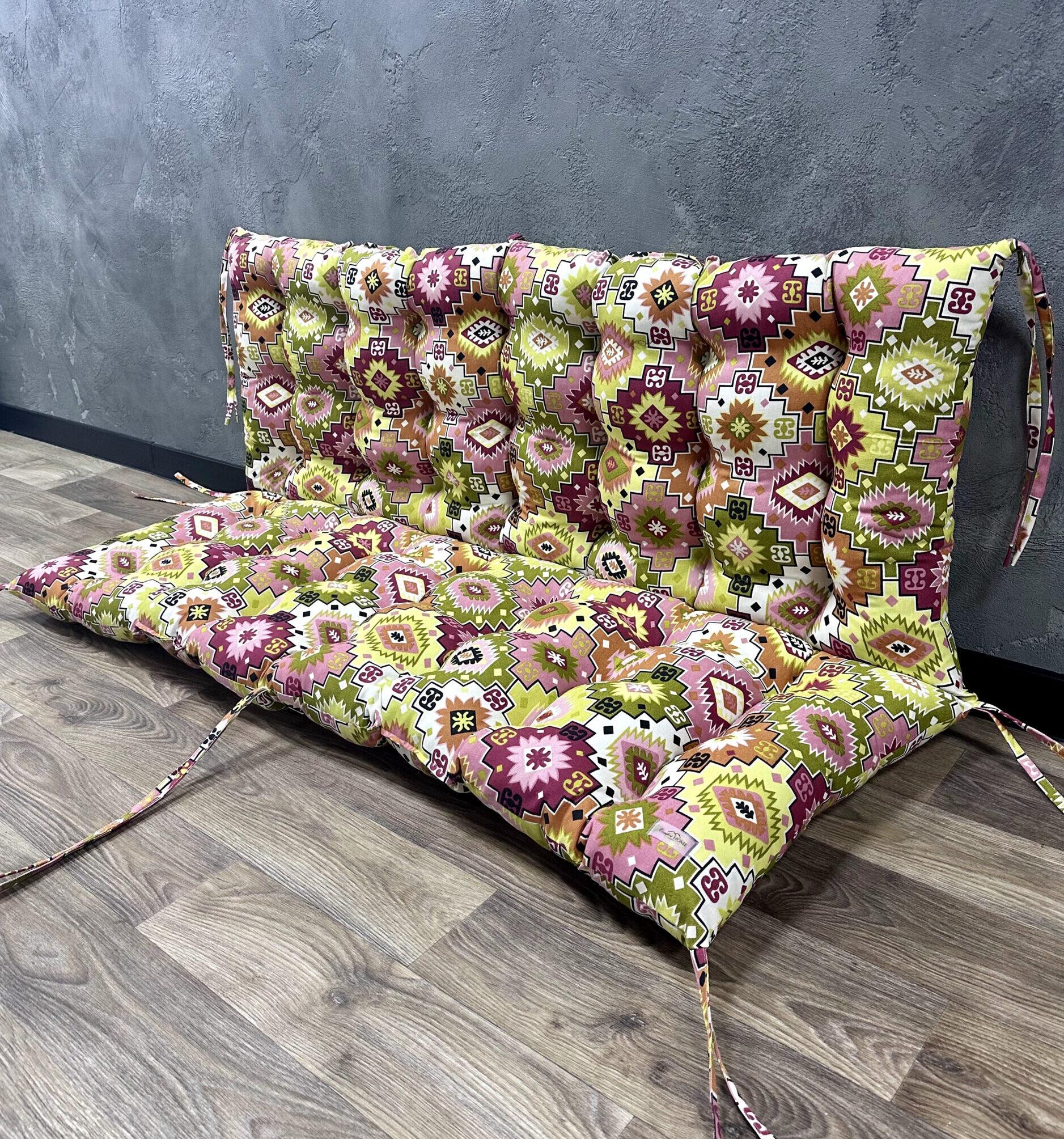 Подушка Comfort Home Carpet на поддоны/качели/каркасы/садовая мебель 100х50х50 см