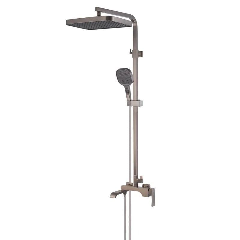 Душова колона зі змішувачем KOER KB-56037-07 3 функції Графіт (KR6002)