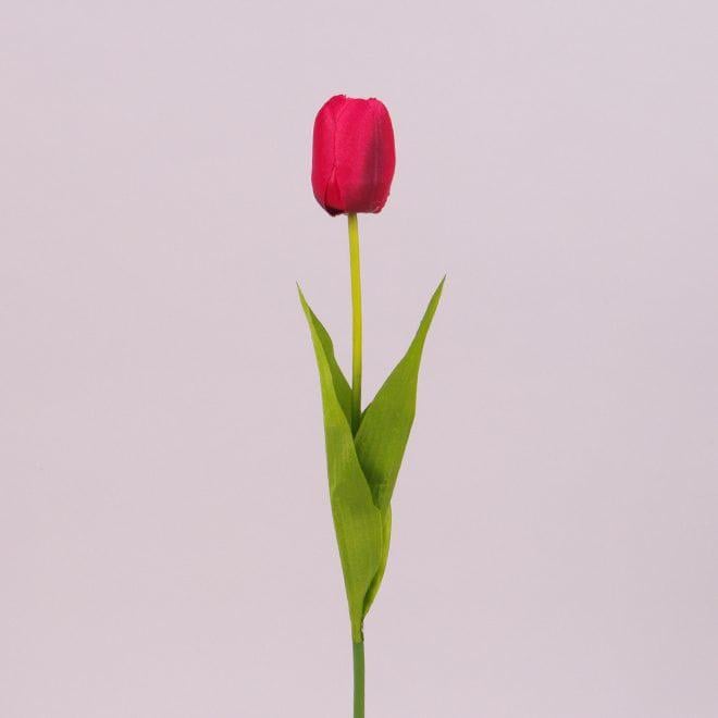 Штучна квітка Flora Тюльпан Червоний (71475)