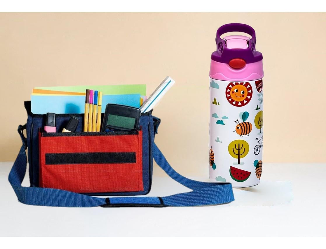 Термос-поильник детский с трубочкой Summer 350 мл (30168) - фото 2 Термос-поильник детский с трубочкой Summer 350 мл (30168) - фото 2