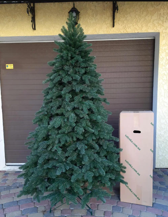 Штучна ялинка лита Елітна з підставкою 2,50 м Зелений (NYT15297) - фото 5 Штучна ялинка лита Елітна з підставкою 2,50 м Зелений (NYT15297) - фото 5