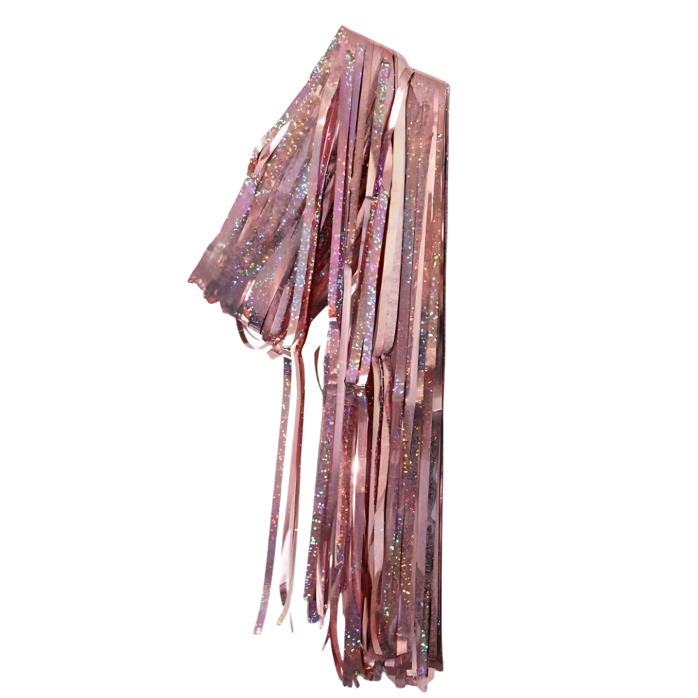 Штора дощик фольгована для фотозони святкова для дня народження/вечірок/урочистостей Рожевий Штора дощик фольгована для фотозони святкова для дня народження/вечірок/урочистостей Рожевий