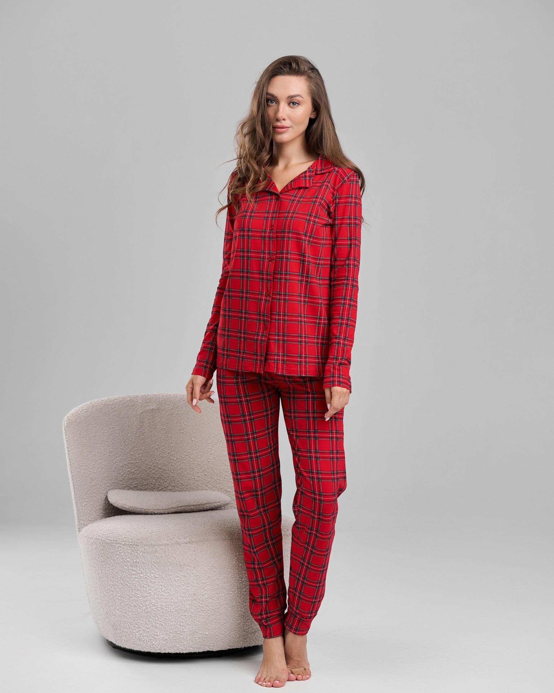 Пижама женская Linda Fashions XL Красный (96566-ни)