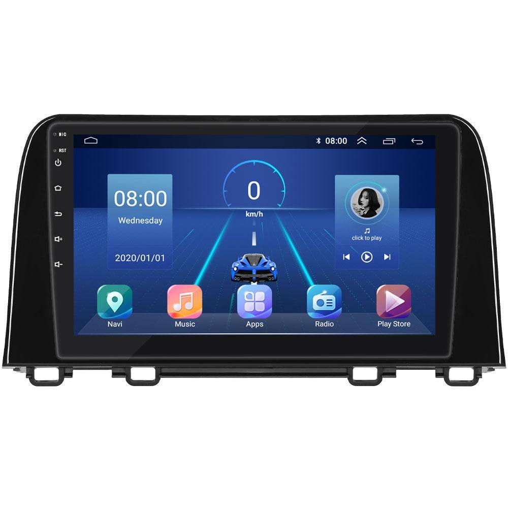 Автомагнитола штатная Lesko для Honda CR-V V 2016-2020 9" 4/32Gb 4G Wi-Fi GPS Top MOB