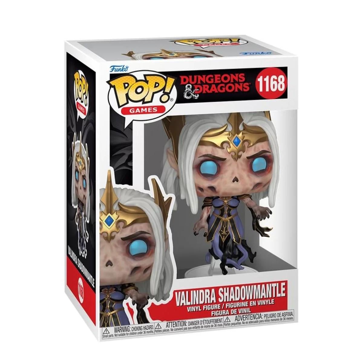 Детская игровая фигурка Funko POP коллекционная Подземелья и Драконы Valindra Shadowmantle (91561)