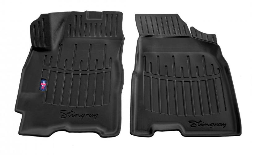 Коврики резиновые Stingray для Chery Tiggo 2 2016- с бортом 2 шт. (5017012)