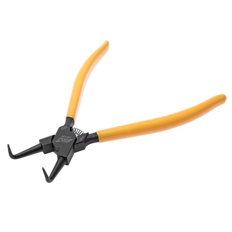 Щипцы для снятия стопорных колец 32~80 мм угловые сжатие 230 мм (HB230 JTC)