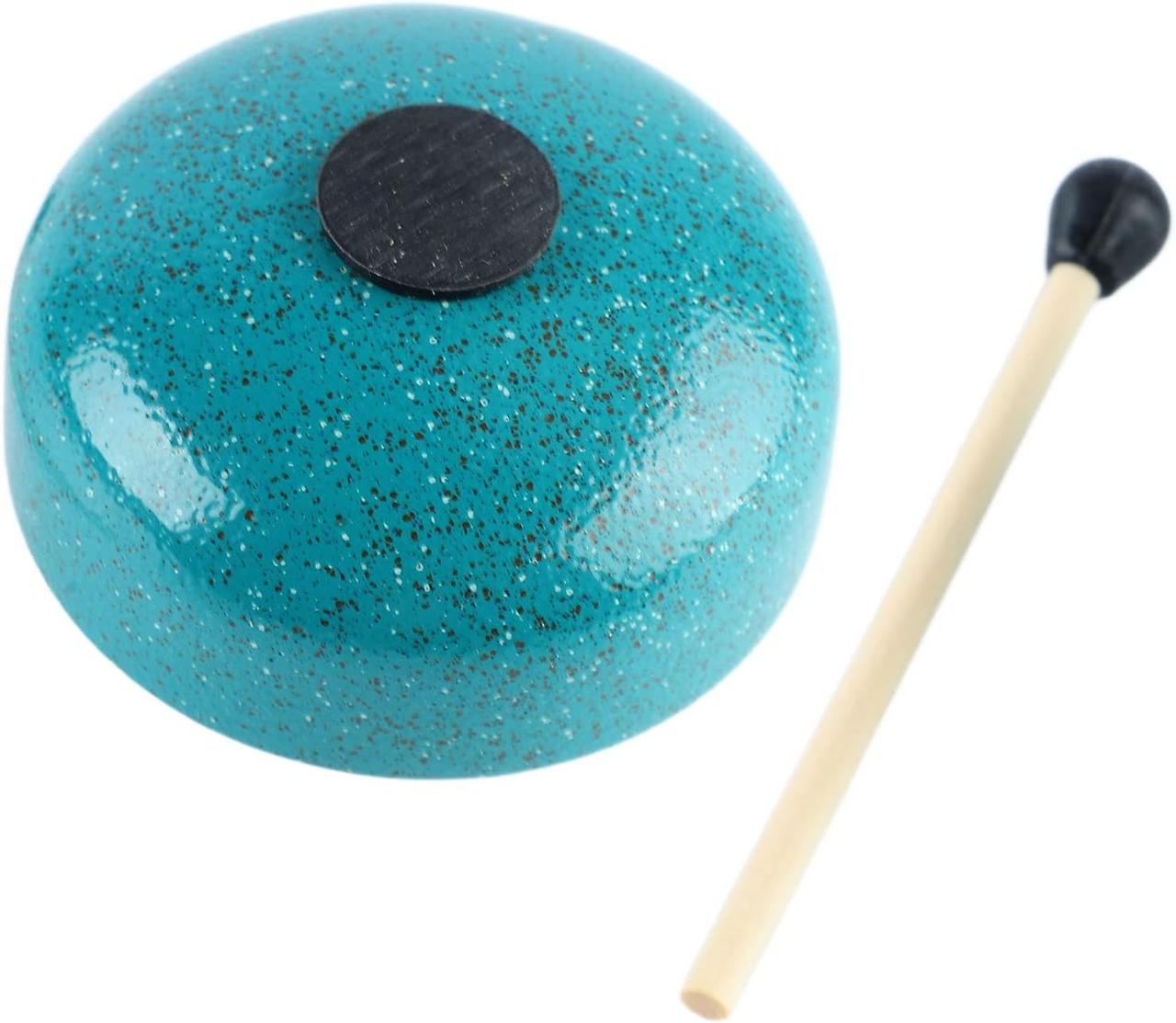 Глюкофон Tongue Drum мини ручной на 6 нот Green (2371170918) - фото 4 Глюкофон Tongue Drum мини ручной на 6 нот Green (2371170918) - фото 4