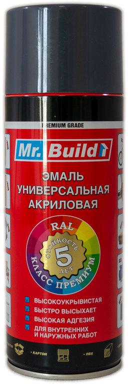Фарба емалева Mr. Build акрилова 400 мл 7015 Сланцево-сірий (000027502) - фото 1