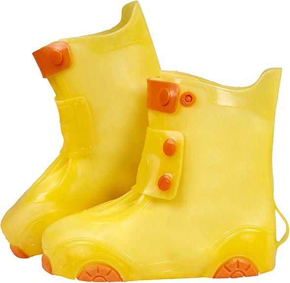 Бахилы детские на обувь ПВХ H003 L р. 30-31 Yellow (17571)