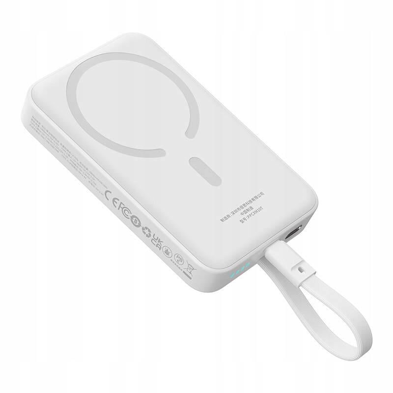 Повербанк Baseus Magnetic Mini 10000 mAh 30W White (P1002210B223-00)