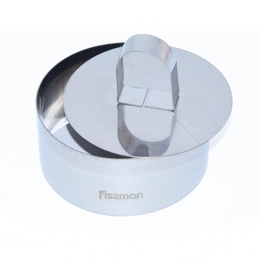 Кулінарне кільце з пресом Fissman 10x4,5 см (7838)