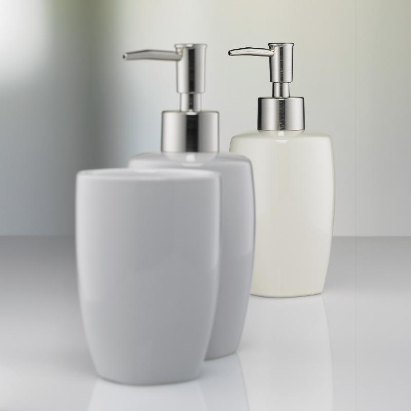 Дозатор для жидкого мыла Kela Landora 400 мл Серый (20407) - фото 2 Дозатор для жидкого мыла Kela Landora 400 мл Серый (20407) - фото 2