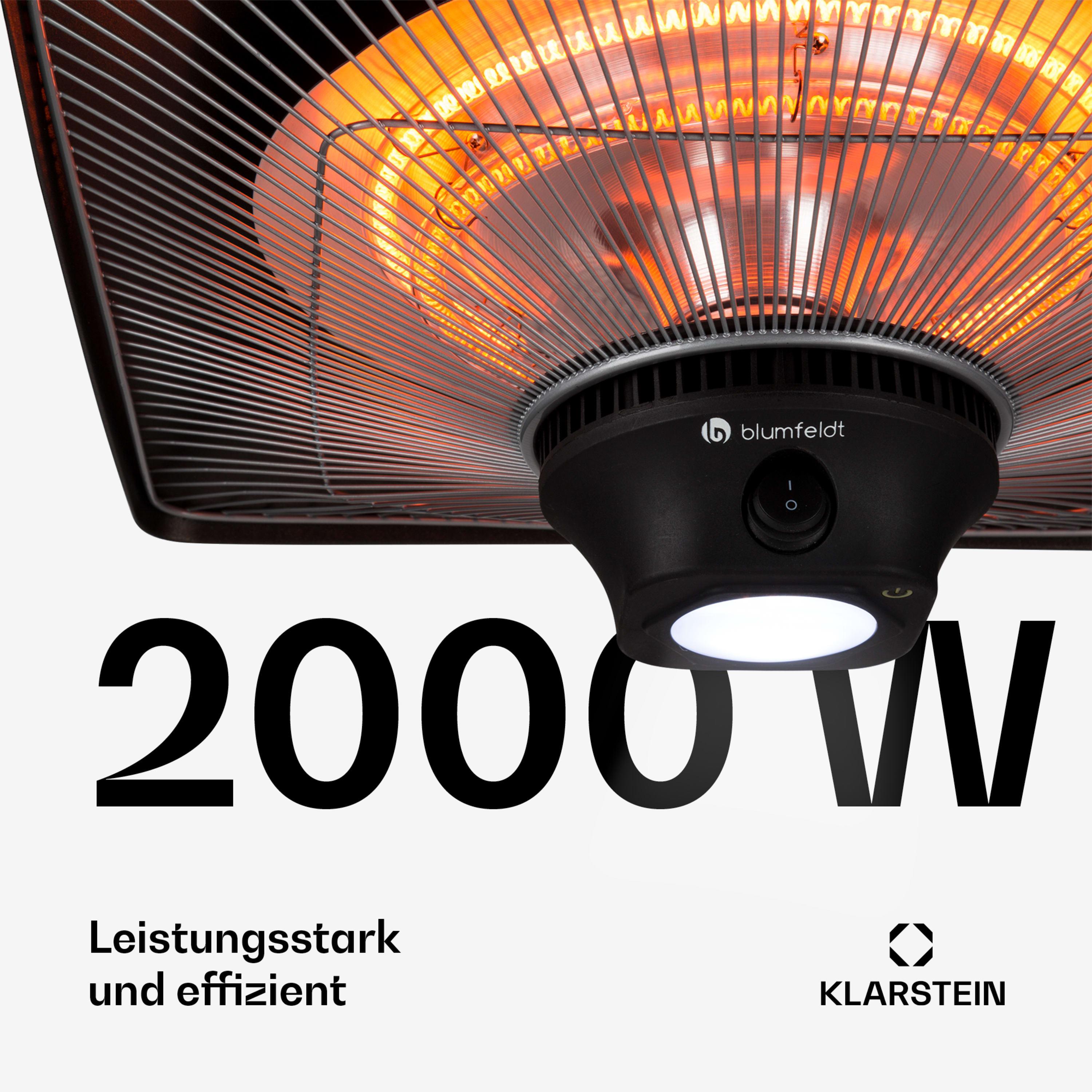 Інфрачервоний обігрівач Blumfeldt Heat Square 15 м2 (10032565) - фото 6