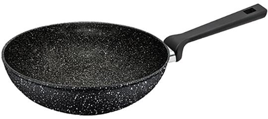 Сковорода-вок Bergner San Ignacio R-plant с мраморным антипригарным покрытием 28 см (BGEU-3988)