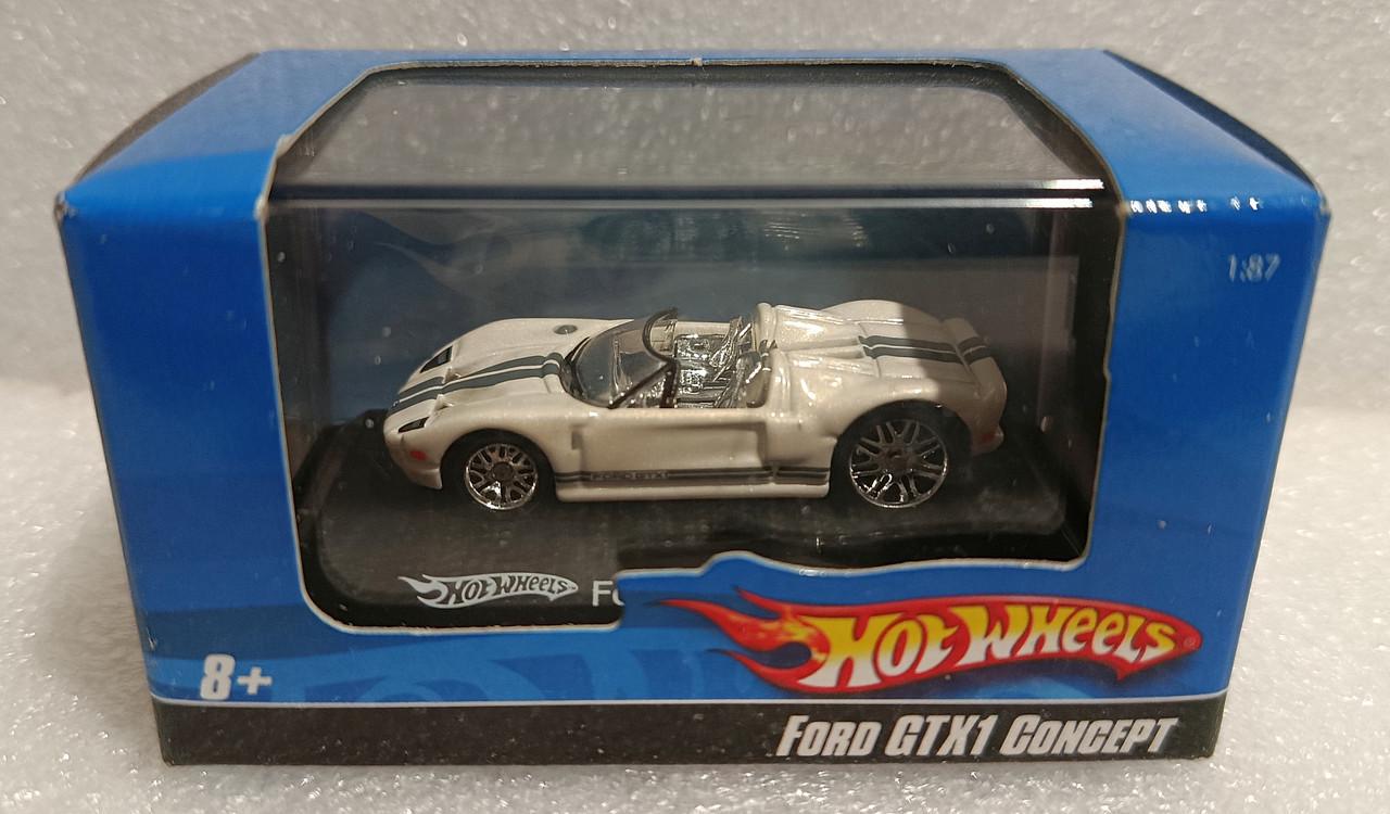 Игрушечная машинка Hot Wheels Ford GTX1 Concept 2007 1:87 Scale White (L7179)
