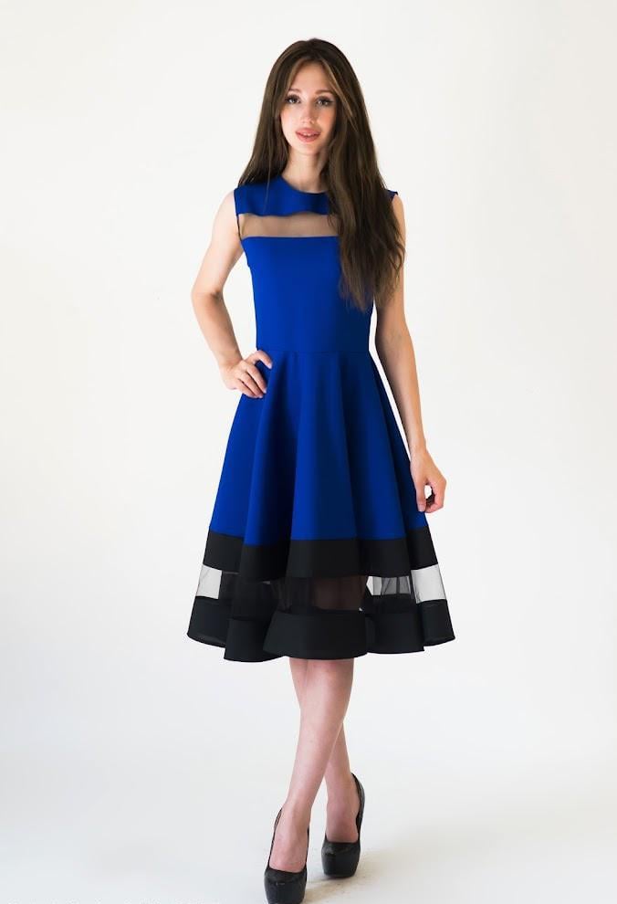 Платье Podium Stefani 21331-BLUE XS Синий