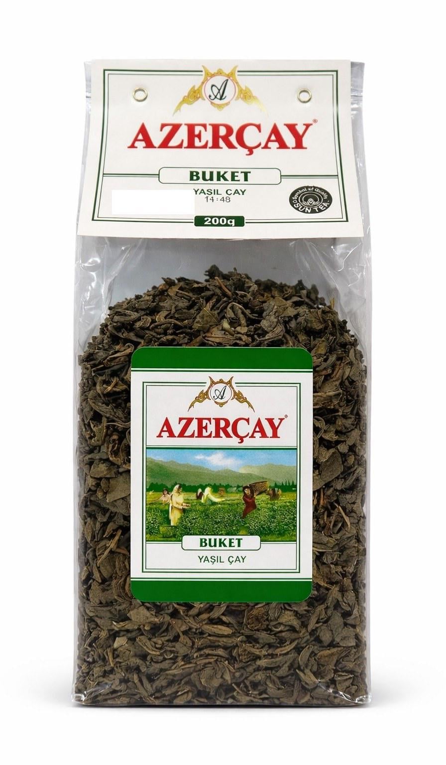 Чай Azercay зеленый в мягкой упаковке 200 г (60782)