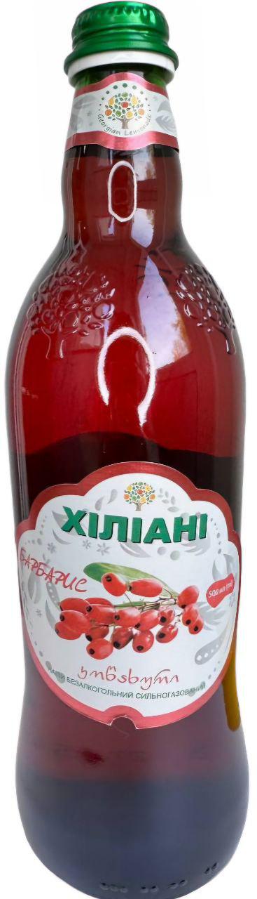 Лимонад Хилиани со вкусом барбариса 500 мл (4860108741047)