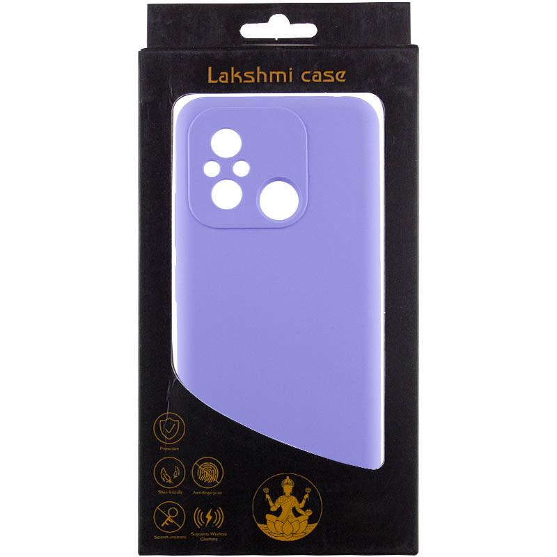 Противоударный Чехол Silicone Cover Lakshmi Full Camera (AAA) для Xiaomi Redmi 12C Сиреневый / Dasheen - фото 5