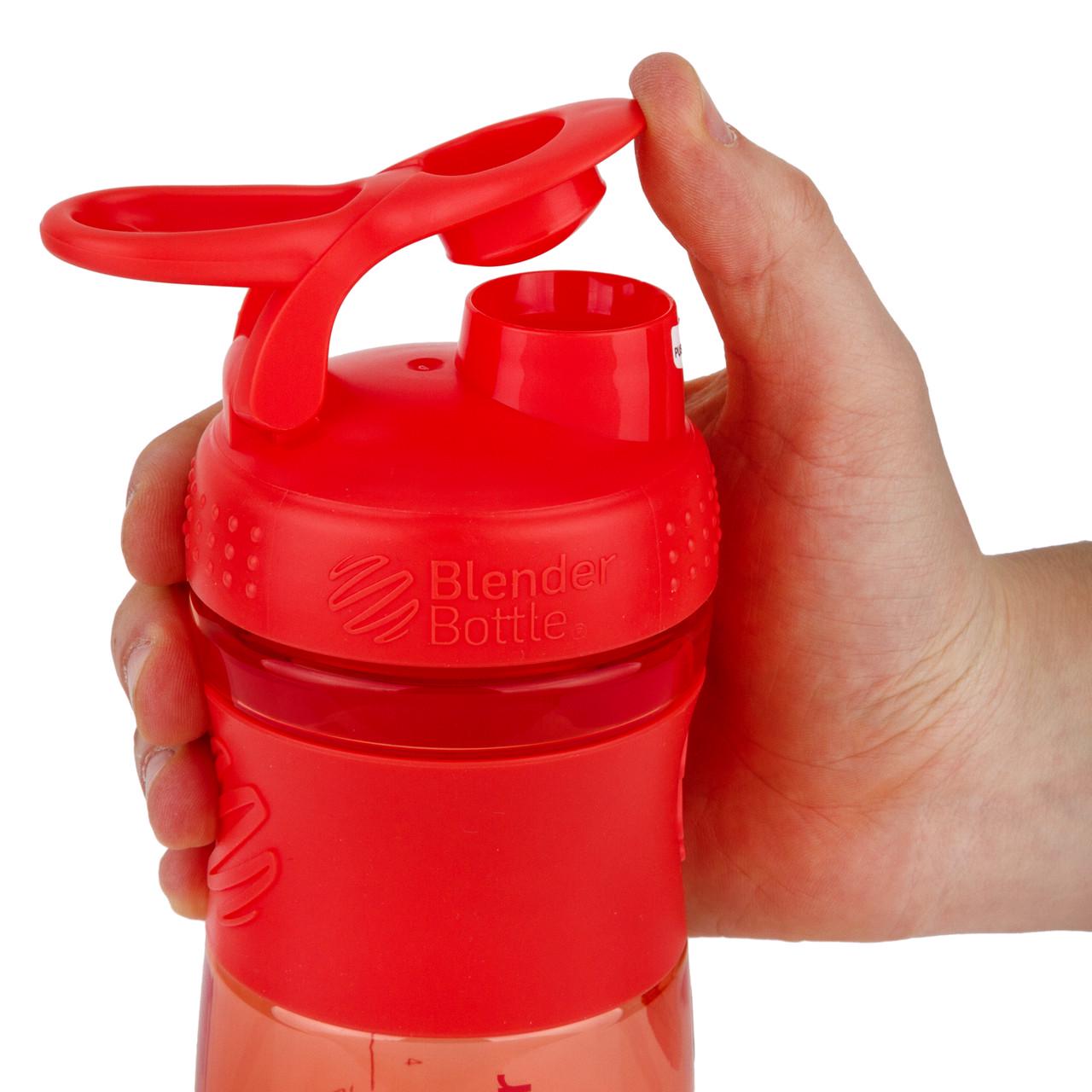 Шейкер спортивний BlenderBottle SportMixer 20 oz 590 мл Coral - фото 3