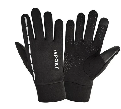 Перчатки зимние сенсорные мужские спортивные водонепроницаемые флисовые XL (YD1010)