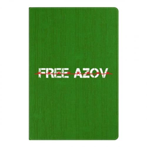 Блокнот Free Azov Defenders А5 в линию 112 листов Зеленый (18043415-10-205290)