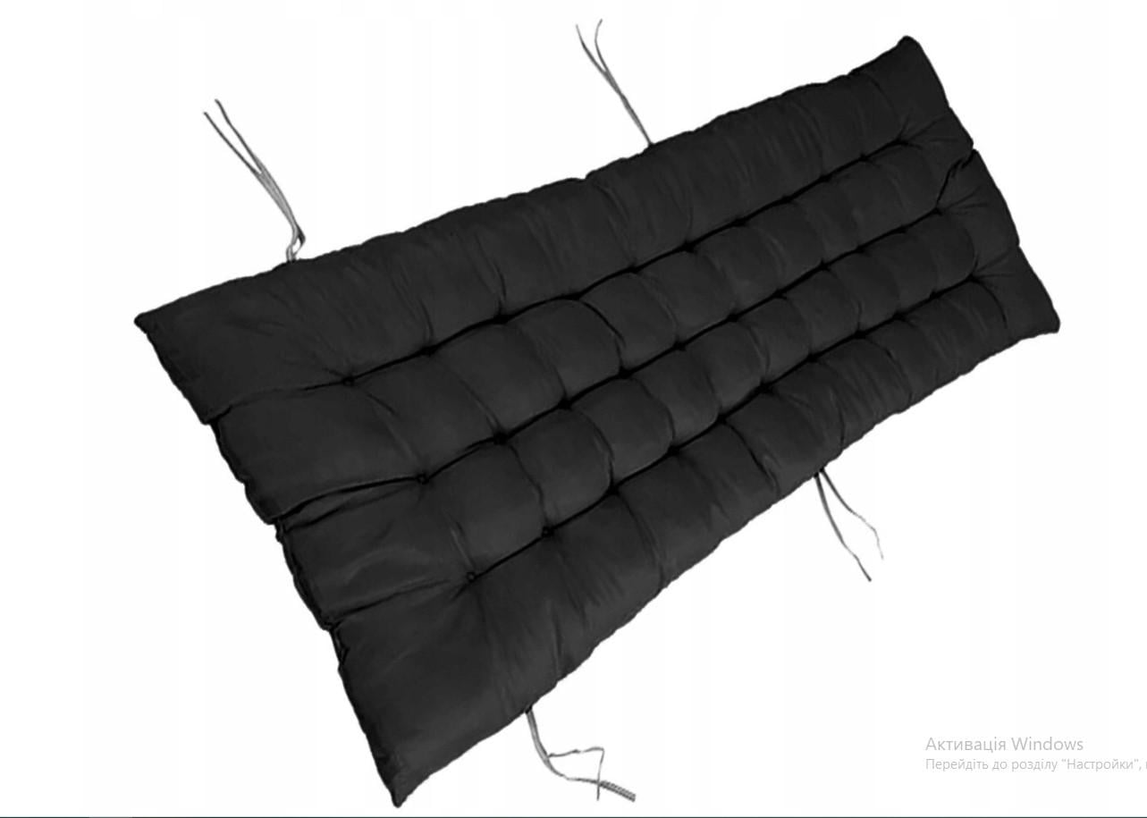 Подушка мягкая на шезлонг качели скамейку 165 см