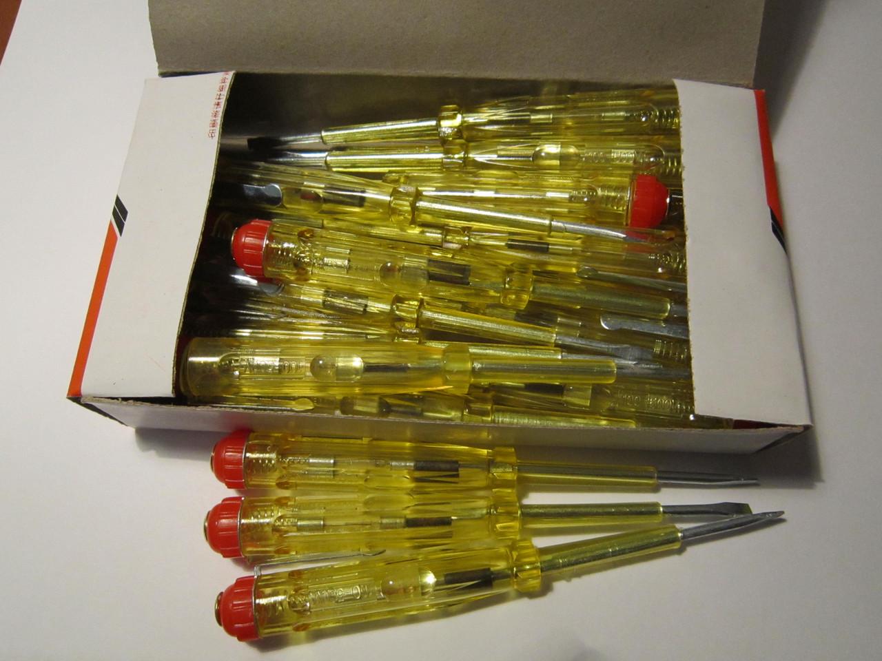 Отвертка индикаторная для проверки электрических цепей фаза-ноль 20 шт. (14659-е) - фото 2 Отвертка индикаторная для проверки электрических цепей фаза-ноль 20 шт. (14659-е) - фото 2