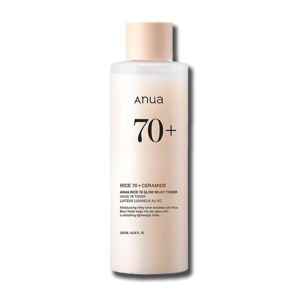 Поживний тонер з рисовим екстрактом та керамідами Anua Rice 70 Glow Milky Toner 250 мл