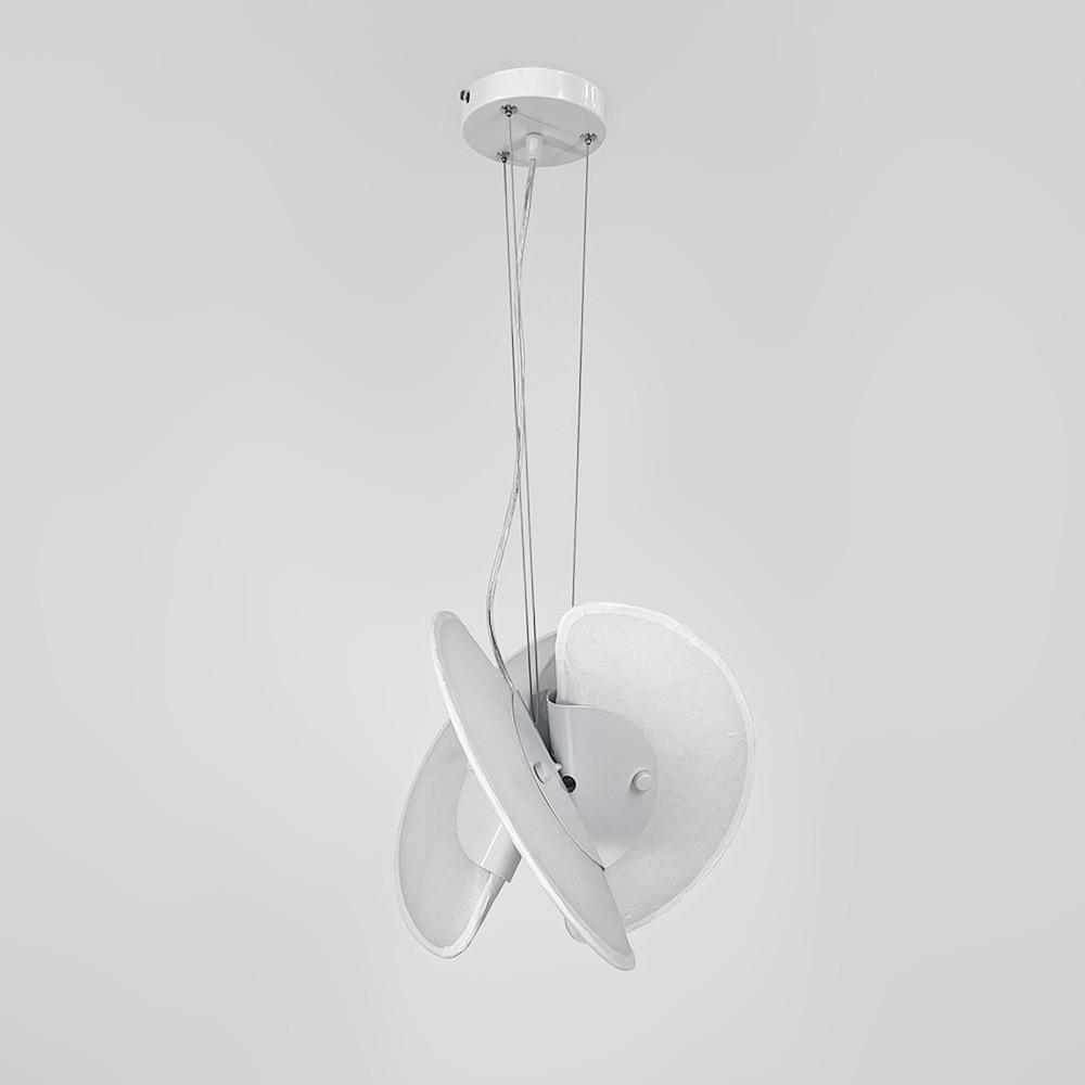 Люстра футуристическая LED Ø 40 см Белый (PLP 07-400) Люстра футуристическая LED Ø 40 см Белый (PLP 07-400)