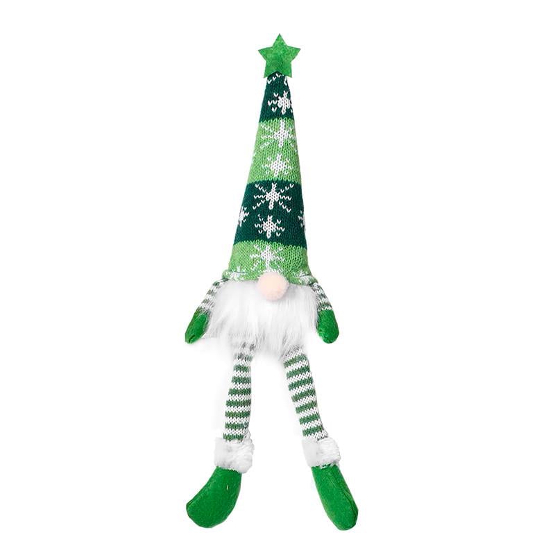 Игрушка новогодняя Lesko Гном N2 с LED-подсветкой 20 см Green (31160193) Игрушка новогодняя Lesko Гном N2 с LED-подсветкой 20 см Green (31160193)