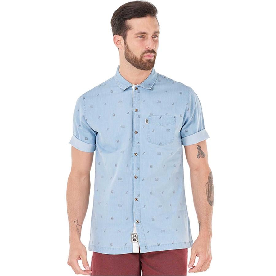Рубашка Picture Organic MC Manatee denim camp L (53340)