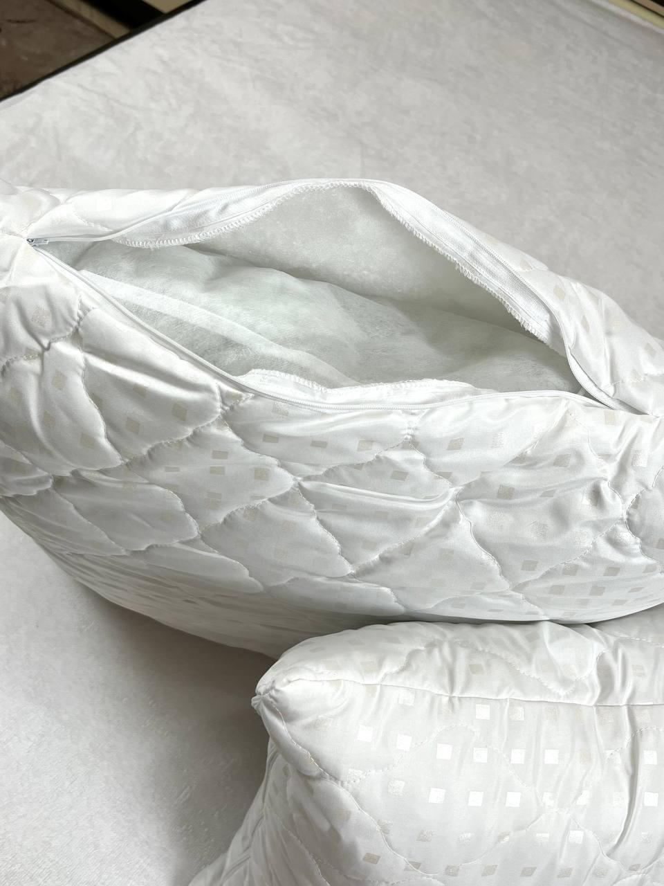 Подушка штучний лебединий пух 70x70 см (23949420) - фото 5