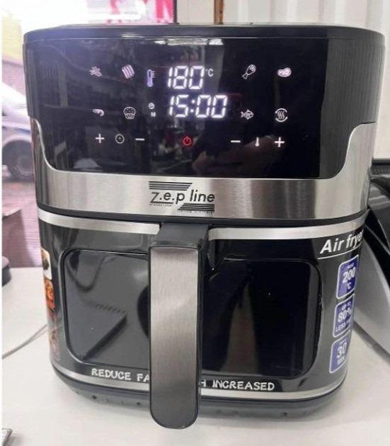 Аерогриль Zepline на 2 тена з функцією запікання/з формою для випікання 4200 W - фото 6 Аерогриль Zepline на 2 тена з функцією запікання/з формою для випікання 4200 W - фото 6