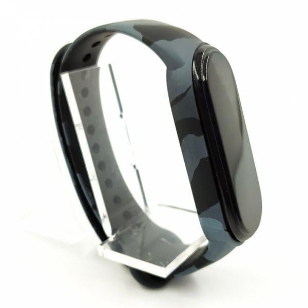 Ремешок силиконовый TCCG для Mi Band 5 Camouflage/Gray (12606171) Ремешок силиконовый TCCG для Mi Band 5 Camouflage/Gray (12606171)