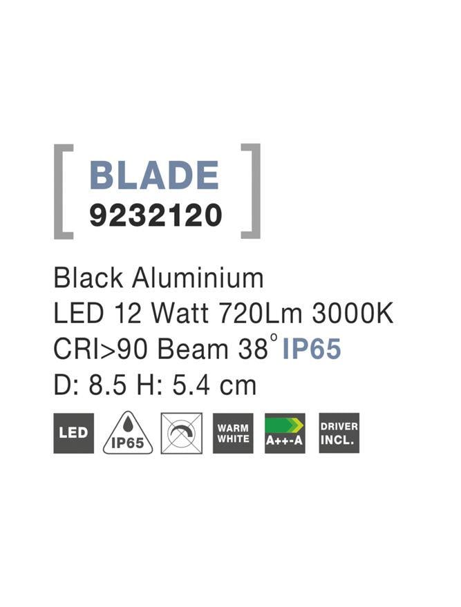 Світильник вбудований Nova Luce Blade (9232120) - фото 5 Світильник вбудований Nova Luce Blade (9232120) - фото 5