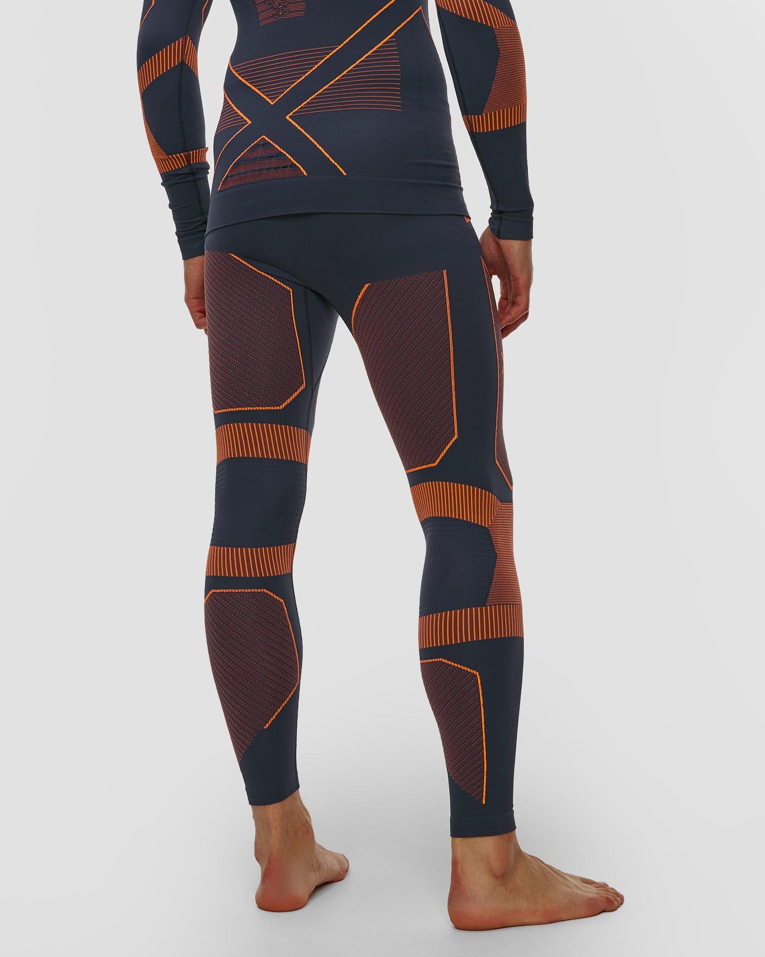 Комплект термобелья мужской X-Bionic Energy Accumulator Light Set EA-WTH2W24M+EA-SP05W25M-A096 L Marine/Orange - фото 7