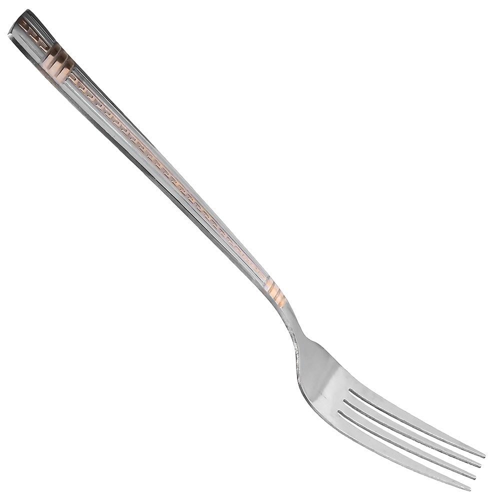 Набір столових виделок Stenson з нержавіючої сталі 6 шт. Egypt Gold (30490) - фото 2 Набір столових виделок Stenson з нержавіючої сталі 6 шт. Egypt Gold (30490) - фото 2