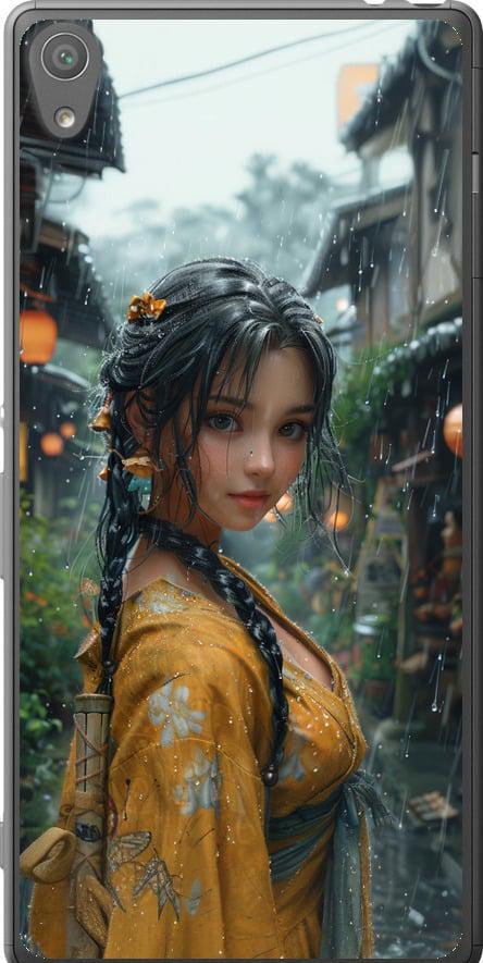 Чехол на Sony Xperia XA F3112 Anime-girl (6133u-399-42517)