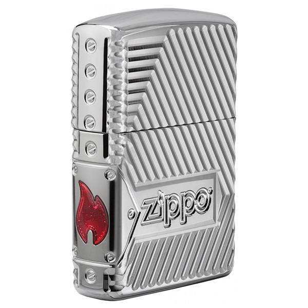 Зажигалка ZIPPO Bolts Design Armor - фото 2 Зажигалка ZIPPO Bolts Design Armor - фото 2