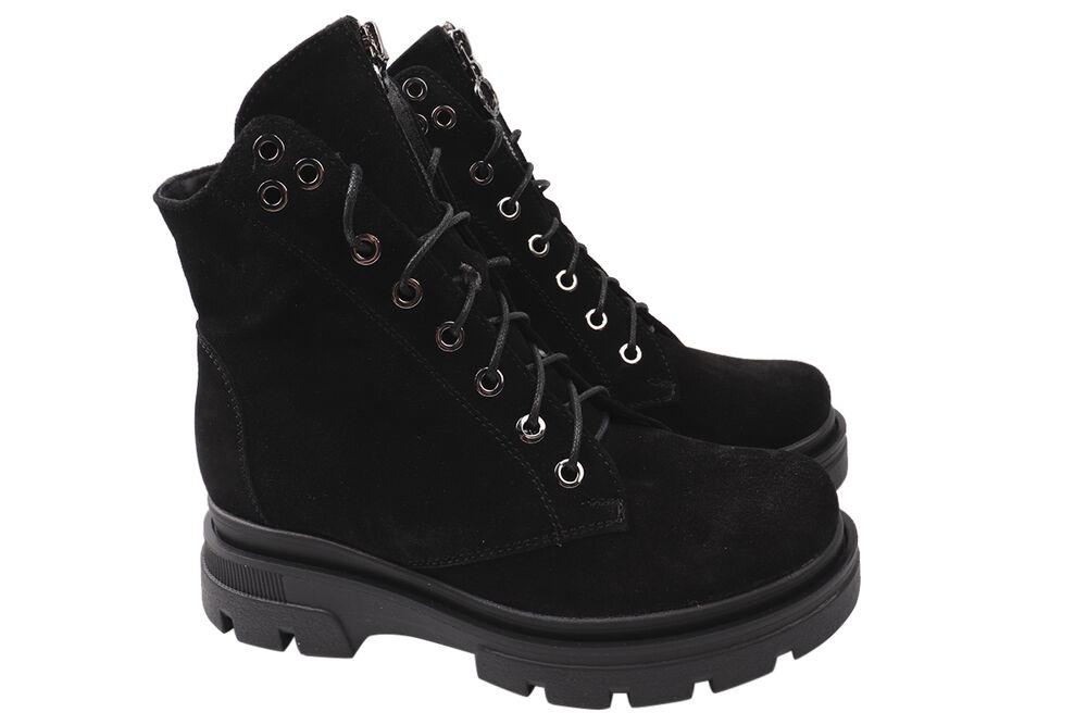 Ботинки женские R&Y из замши высокие на платформе р. 37 (14-21ZHC)